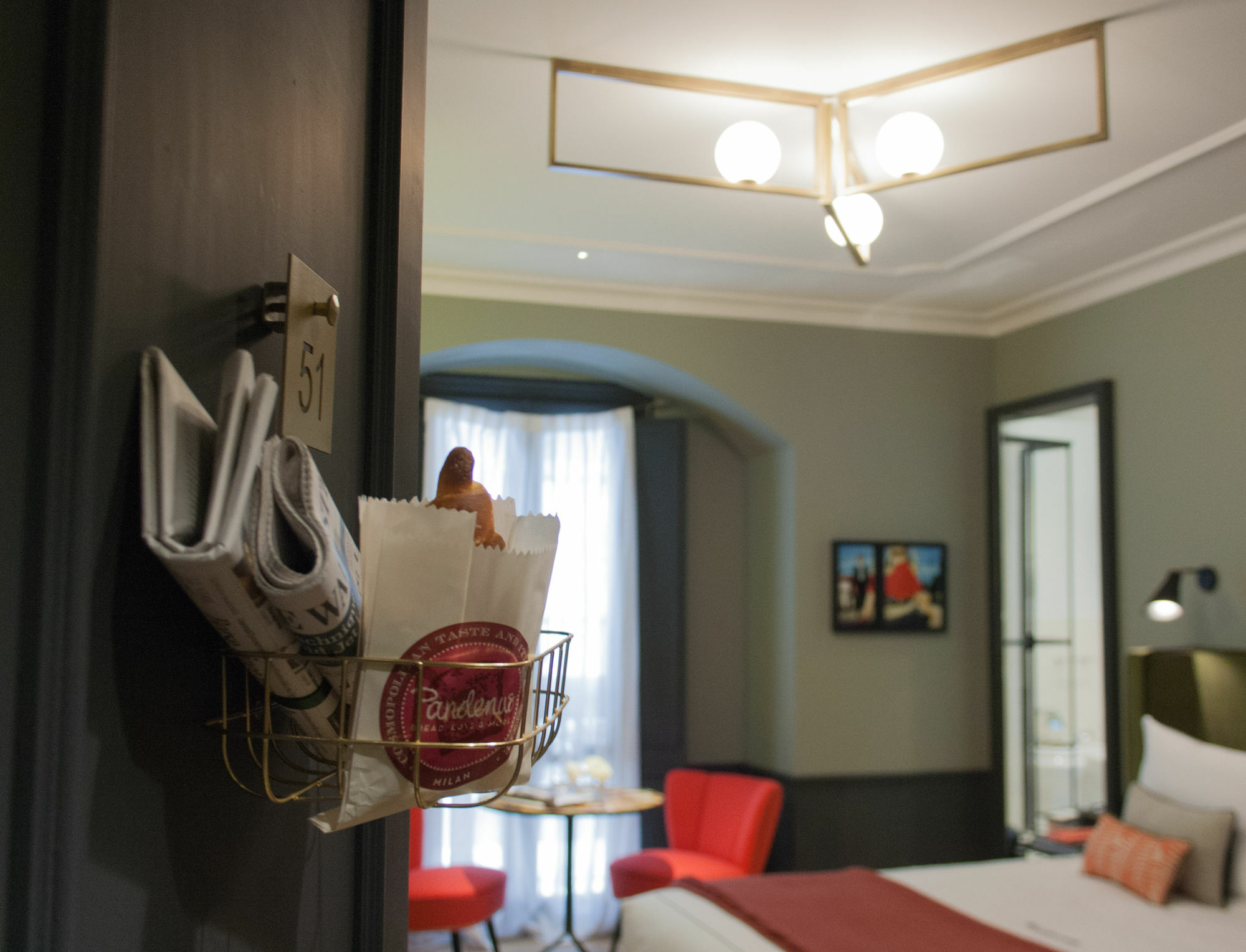 Locanda Pandenus Milan Bagian luar foto